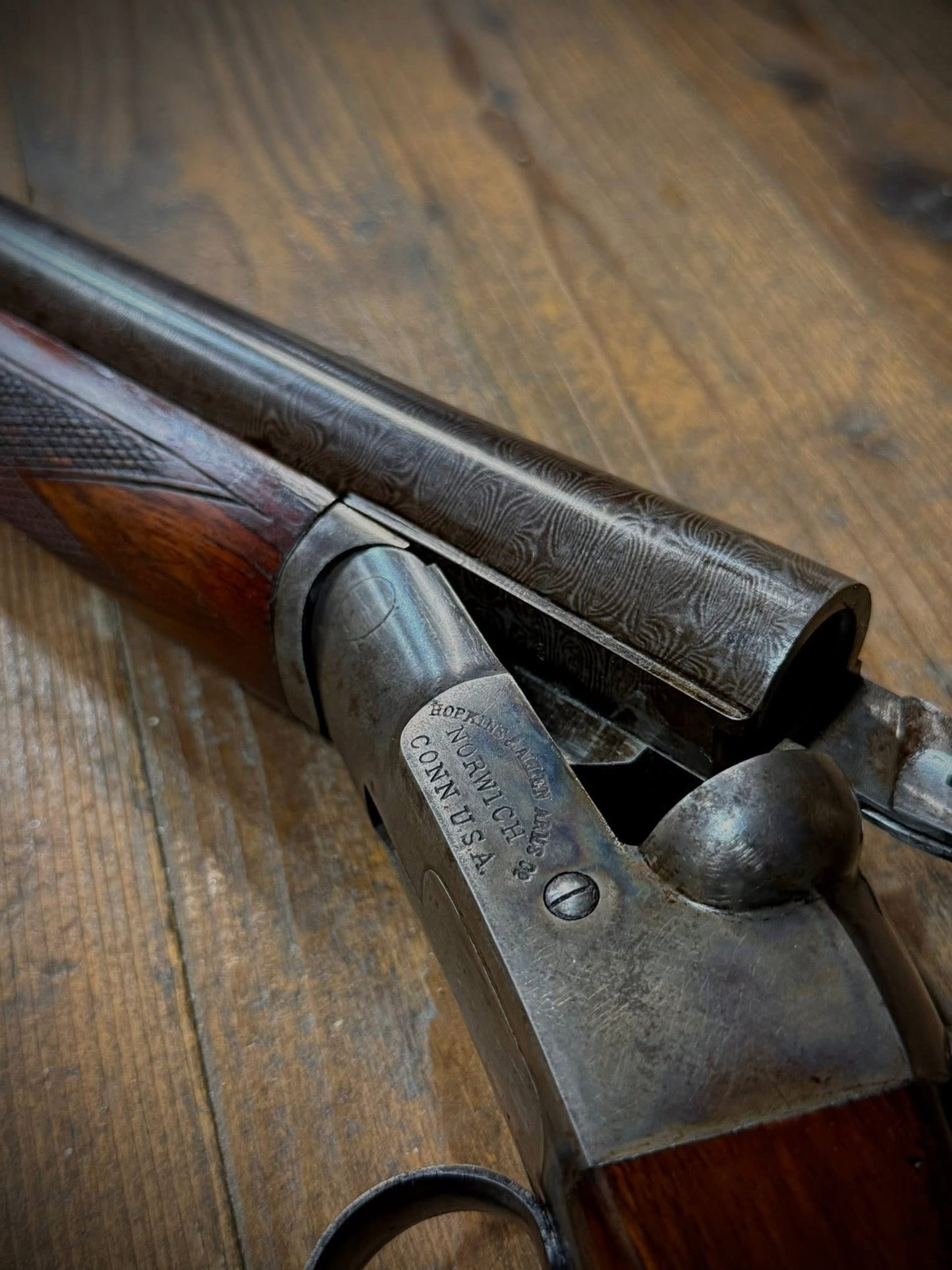 Hopkins & Allen Arms CO. 12GA SxS